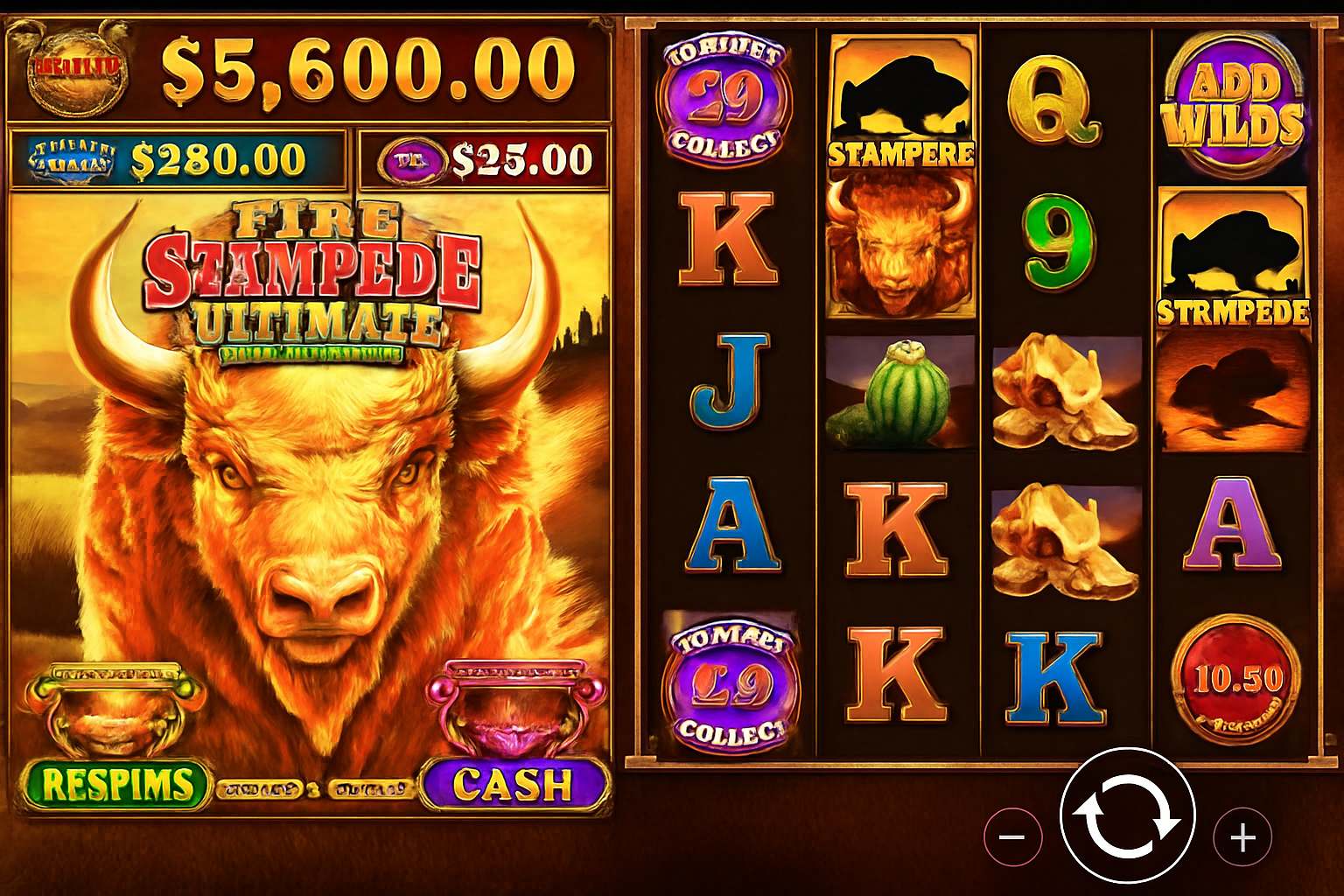 Fire Stampede Ultimate gameplay